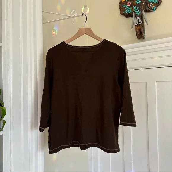 Dressbarn Y2K Butterfly Shirt - Picture 2 of 4